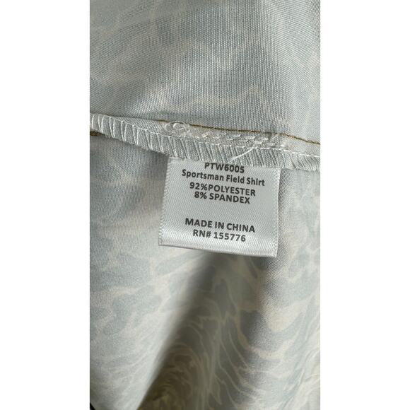 Properly Tied Mens Multicolor Sportsman Field Button Shirt Vtg Camo Size XL NWT - Picture 7 of 8